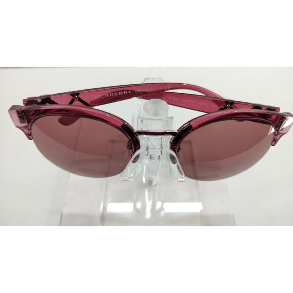 Burberry Woman's Luxury partial rim Sunglasses - Picture 3 of 11